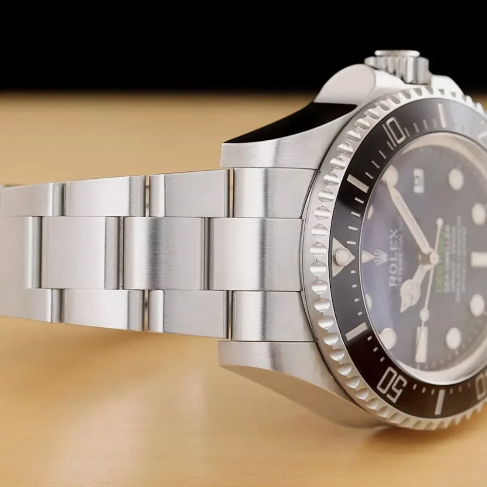 ROLEX DEEP 44MM SEA MEN'S STEEL WITH CARD